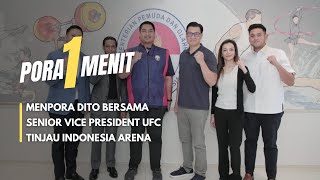 Menpora Dito Ajak Senior Vice President UFC Tinjau Indonesia Arena