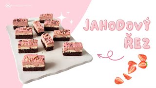 🍓 Sváteční jahodový řez: Luxusní dezert, který zvládne každý! ✨