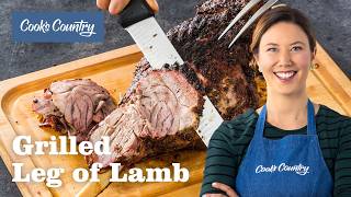 How to Make Grilled Lamb with Charred-Scallion Sauce