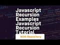 Javascript recursion examples javascript recursion tutorial