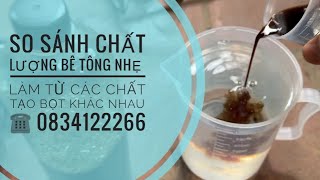 Cung cấp chất tạo bọt sản xuất bê tông nhẹ đổ bù sàn nhẹ làm gạch nhẹ đúc tấm bê tông nhẹ