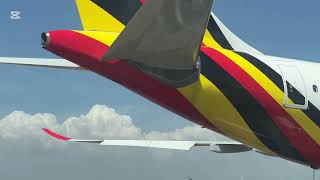 Busy Day at Entebbe International Airport