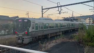 和歌山線227系1000番台普通普通和歌山行き　　岩出発車！