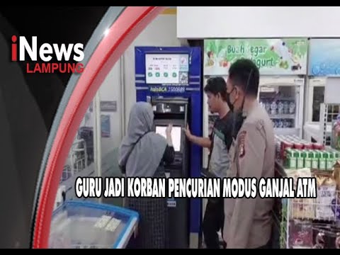 GURU JADI KORBAN PENCURIAN MODUS GANJAL ATM - YouTube