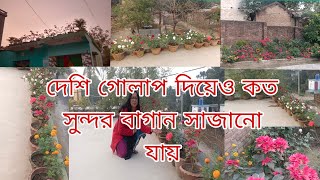 ঘরের কাজ করেও সম্পূর্ণ জৈব সুন্দর বাগান করা যায়  প্রমাণ করে দিয়েছে আমার তিন ছাত্রের মা