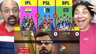 IPL Vs PSL Vs BPL Comparison | Which Is Bigger ? | Player Salaries | Runs🤔