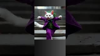 Joker Kitty #cat #cute #miau #ytshorts #viralvideo #trending #catlover #cutecat