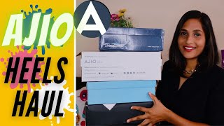 **Budget ** Ajio haul | Ajio Stilettos Haul under 800 Rs. | Ajio try On Haul | Ajio footwear Haul