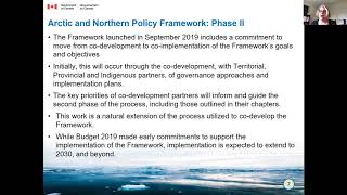 Canada's Arctic and Northern Policy Framework