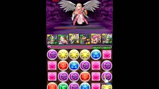 【パズドラ攻略】ヘラ降臨！地獄級　暗黒の女神　ノーコン攻略【アテナパ】