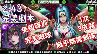 欲望罪孽的圖騰【地獄級】潘朵拉 完美劇本 神魔之塔查攻略