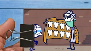 【Flip Book】 Pencilmate Meets The Dastardly Dentist！-Part 1