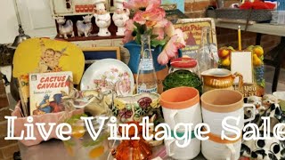 Live Vintage Sale | Thrifter Junker Vintage Hunter | Part 1
