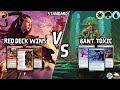 Red Deck Wins VS Bant Toxic MTG Standard