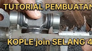 Tutorial Pembuatan KOPLE SELANG 4 TRAKTOR.