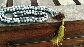 White Vaijanti Mala