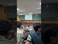 New Classroom IIT JAMMU #shorts #trending #iitian #iit #reels #fun #vlog #vlog #iphone #classroom