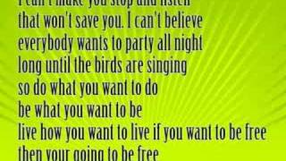 Drake Bell- Do What You Want (with lyrics)