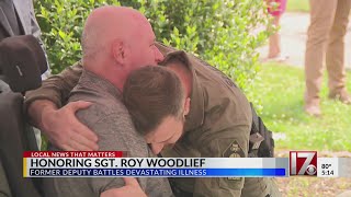 Honoring a former Wake County deputy battling ALS