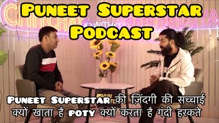 😲कयों नाले में नहाता है🤮Puneet Superstar की ज़िंदगी की सचाई With Anurag uk07rider- क्यों खाता है गू🤮