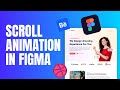 How to Create Full Page Website Scroll Animation in Figma | Figma Tutorial