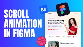 How to Create  Page Website Scroll Animation in Figma | Figma Tutorial