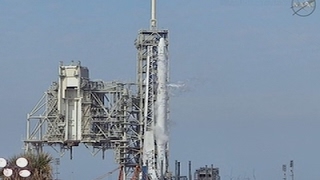 SpaceX Launch Halted Just Before Liftoff