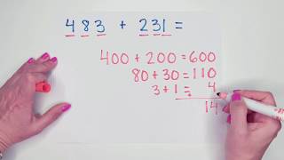 Three-Digit Addition- Expanded Form Strategy