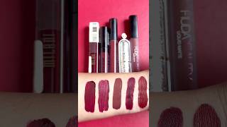 Maroon Lipsticks ♥️ | My Top 5 Favourite Series