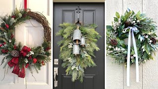 Natural Christmas Wreaths That Bring a Countryside Vibe