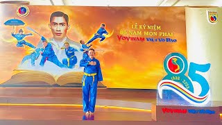 Tiết mục mở màn trong Lễ kỷ niệm 85 năm thành lập Môn Phái Vovinam - Việt Võ Đạo 15/4/2023