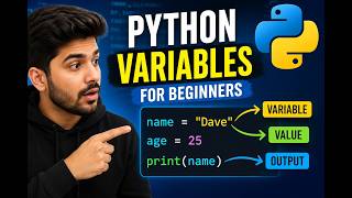 Python for Beginners #3 | Master Python variables in less than 20 minutes.