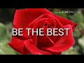 Be The Best poem / be the best song/ बी द बेस्ट/ be the best poem/#english