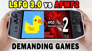 Lossless Scaling 3.0 vs AFMF2: Which One is Better for Demanding Games?