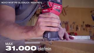 MILWAUKEE M18 FTR8 Aku ručna glodalica za drvo