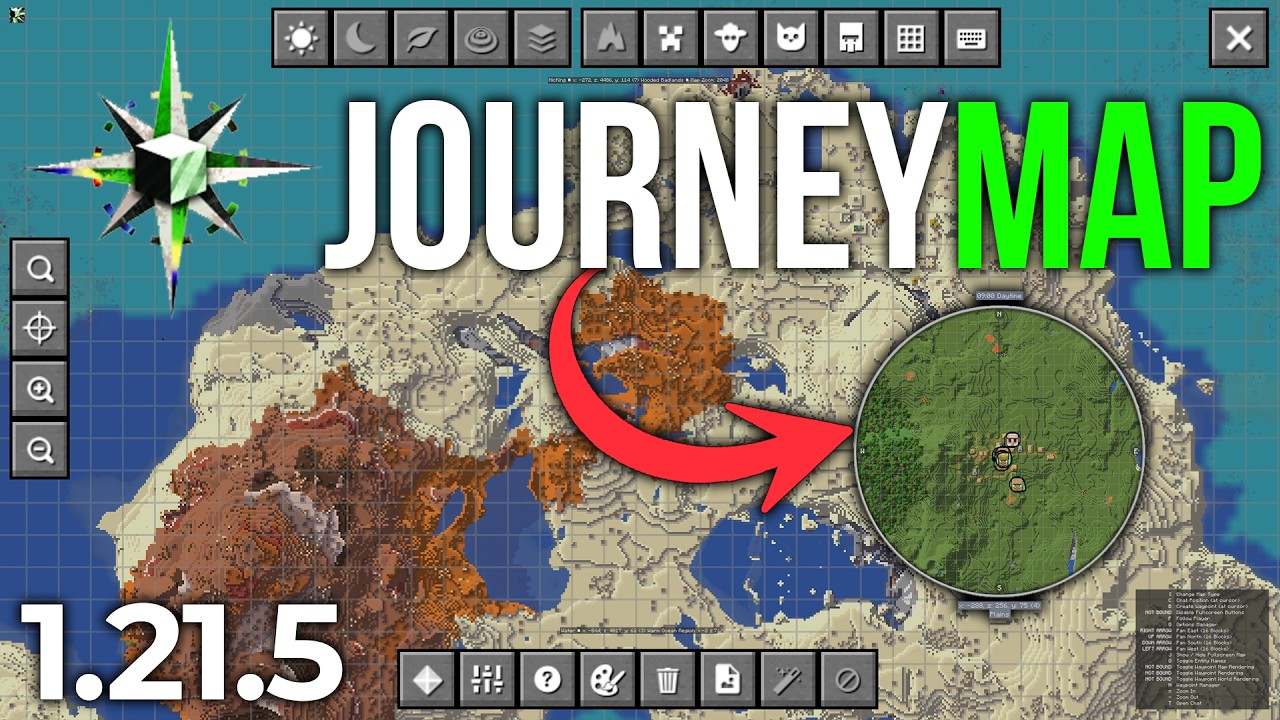 How To Download Install Journey Map Mod For Minecraft 1