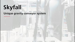 Skyfall - unique overhead conveyor system