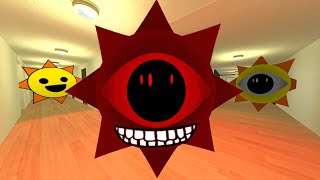 Nightmare Sprunki MR. SUN FAMILY Nextbot Gmod