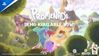 Promenade - Demo Launch Trailer | PS5 \u0026 PS4 Games