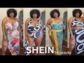 SHEIN Plus Size Swimsuit Try On Haul | Swimsuit With Coverups | Victoria Lashay