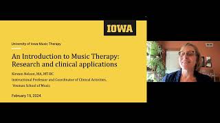 (2.15.2024) SD: An Introduction to Music Therapy: Research and clinical applications