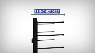 Brookside Design VRW46 High Capacity Blueprint Storage Roll File Wall Rack