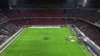 Italian (Mameli) Anthem before Italy-Sweden 0-0 at San Siro Stadium, 13-11-2017