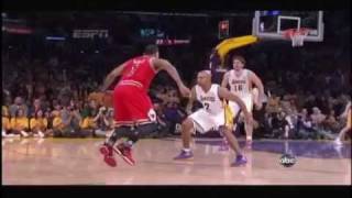 NBA Derrick Rose Game Winner Vs Lakers !! - Opening Night 12/25/2011