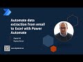 Automate data extraction from email to Excel with Power Automate