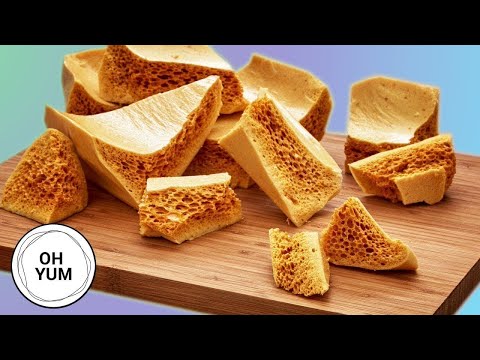 Professional Baker Teaches You How To Make HONEYCOMB!