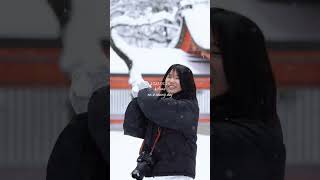 【京都】貴船神社⛩❄️ 白と赤と深緑の世界［4K］