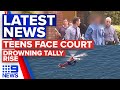 Two teens facing court over alleged murder, Child drowns in lake in Victoria | 9 News Australia