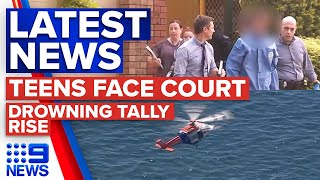 Two teens facing court over alleged murder, Child drowns in lake in Victoria | 9 News Australia