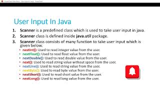 How to Take User Input in Java | Java Tutorial For Beginners